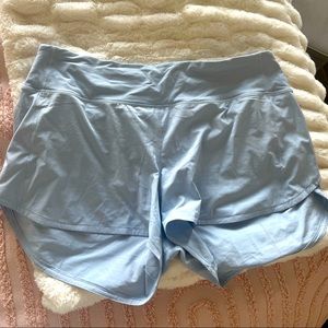 lululemon speed up 4” high waisted shorts